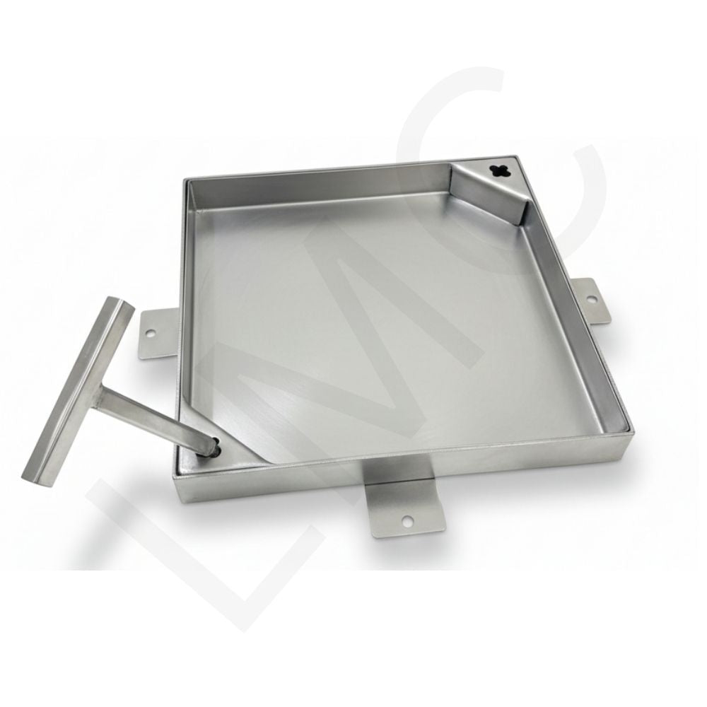 Stainless Steel 304 Manhole Cover – Light Duty – Stone Recessed Type | Lmc Drainage