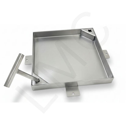 Stainless Steel 304 Manhole Cover – Light Duty – Stone Recessed Type | Lmc Drainage