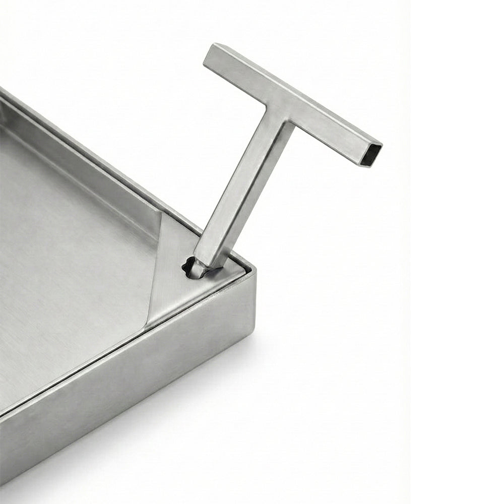 LMC Stainless Steel 304 Manhole Cover – Square Floor Access Cover with Frame | Multiple Sizes Available