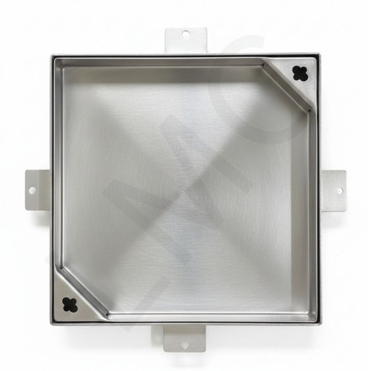 Stainless Steel 304 Manhole Cover – Light Duty – Stone Recessed Type | Lmc Drainage