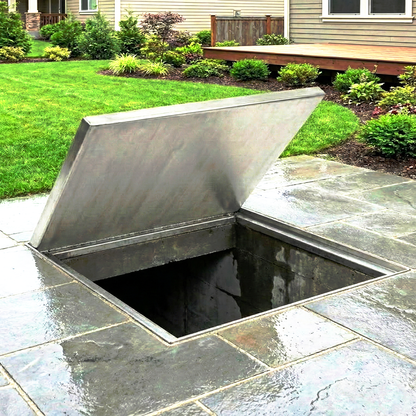Stainless Steel 304 Manhole Cover – Light Duty – Stone Recessed Type | Lmc Drainage