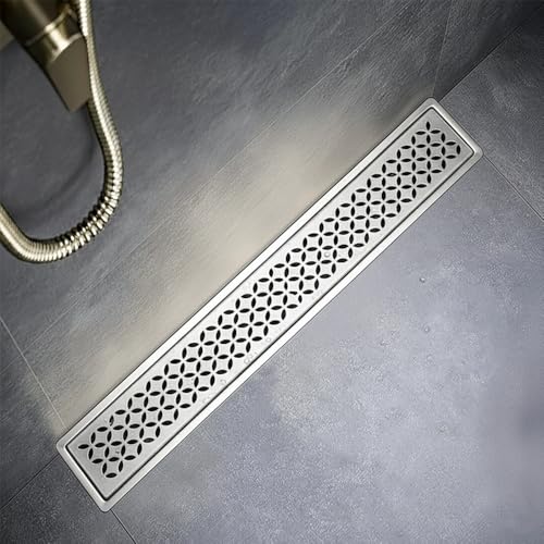Lmc Floral Shower Drain Channel