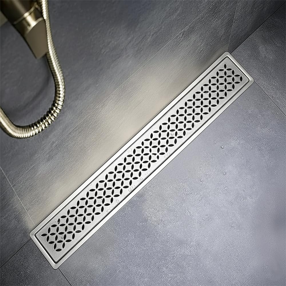 Lmc Floral Shower Drain Channel